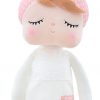 lalka metoo lalkametoo personalizowana z imieniem w bialej sukience