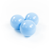MeowBaby® Plastové Loptičky do suchého bazénu 7cm, baby blue - 50 ks