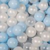 MeowBaby® 500 ks zostava plastových guličiek ?7cm biele, babyblue, transparentne MeowBaby® 500 ks zostava plastových guličiek ?7cm biele, babyblue, transparentne