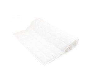 Ľanová prešívaná deka biela 60×120