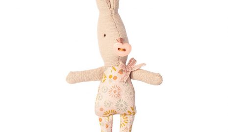 Zajačik dievčatko-mini little ružový cumlík